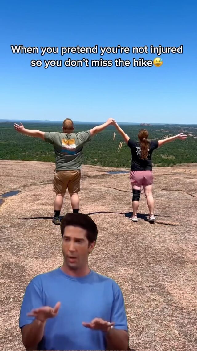 Share this with someone who would do the same😂

#teambrakeadventures #hiking #hikingculture #hikingadventures #EnchantedRock #EnchantedRockStateNaturalArea #TexasStateParks #Texas #travel #adventuretravel #travelhumor #hikinghumor 
#meme #memes #capcut #friendsmemes